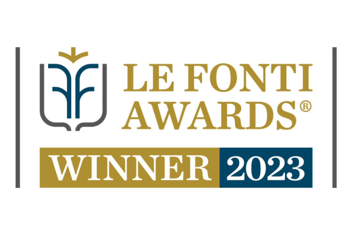 New Time riceve il Premio Le Fonti Awards 2023